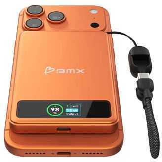 BMX SolidSafe MagSafe Power Bank 5000mAh 15W Power Delivery Πορτοκαλί