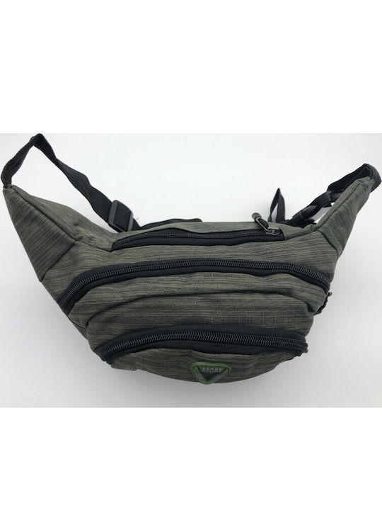 Tăsătură Borsetă de Talie Verde pentru Bărbați
