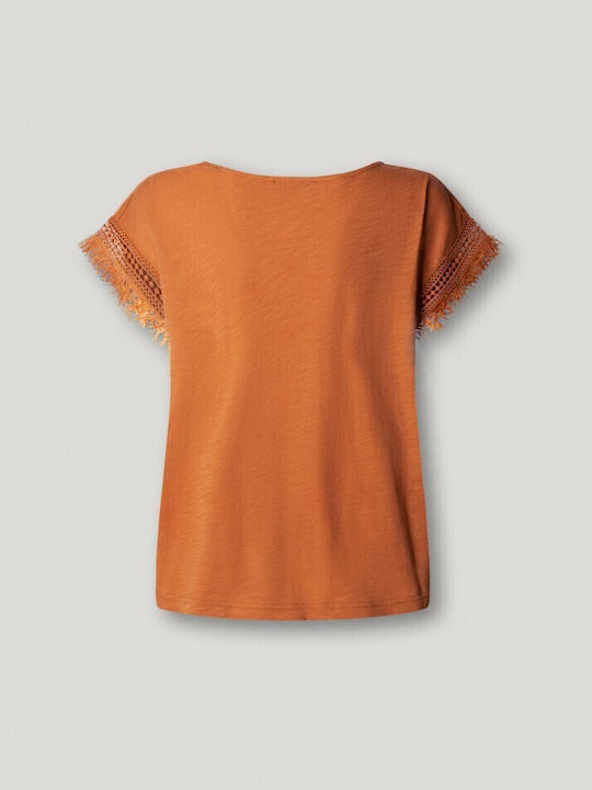 Women's T-shirt Bronze-beige