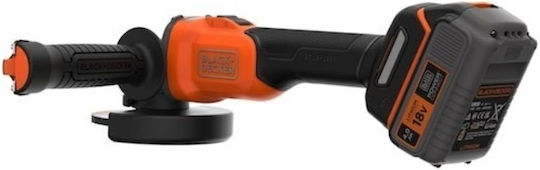 Black & Decker BCG6L8F1S Grinder 115mm Battery Brushless 1x4Ah