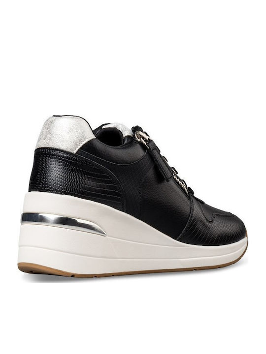 Damen Chunky Sneakers Schwarz
