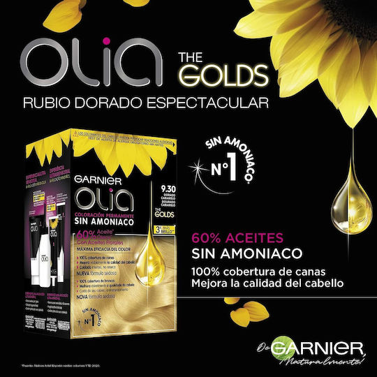 Боя За Коса Garnier Olia 9.30 Карамелено Злато
