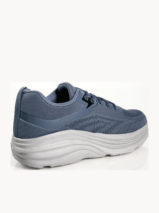 Herren Sneakers Dunkles Hellblau