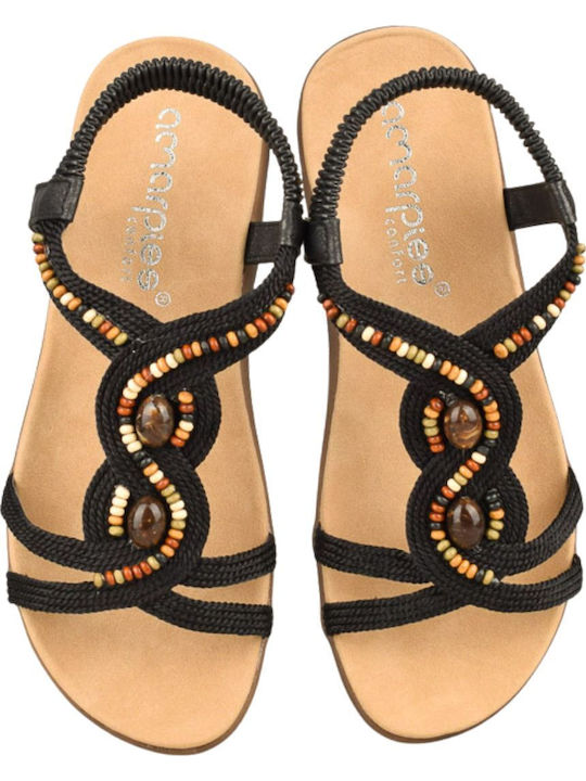 Women's Anatomic Black Sandals