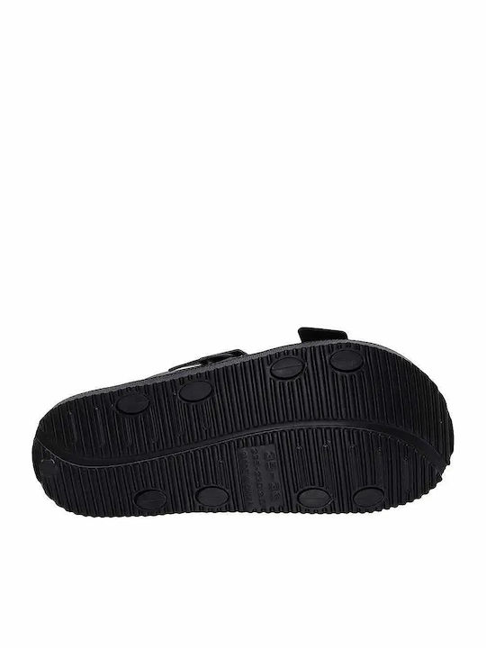 Studs Women's Flat Sandals Black