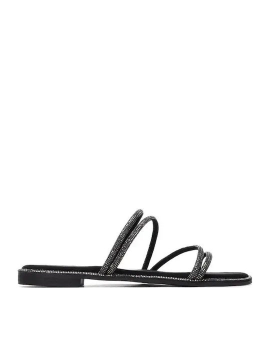 Women's Flat Sandals Black