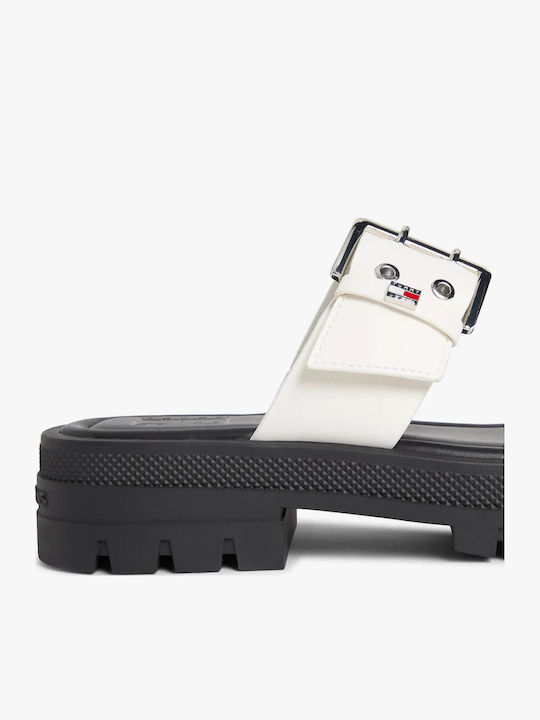 Buckle Strap Дамски Сандали Екрю