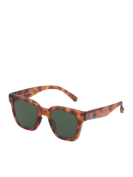 Izipizi #road Unisex Sunglasses with Brown Tartaruga Frame and Brown Lens