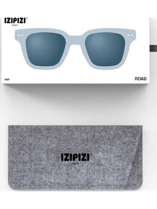 Izipizi Unisex Sunglasses with Grey Frame and Transparent Lens