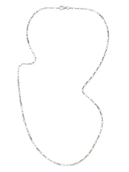 Tribute 925 Ασημένια Καδένα Unisex 60cm "veneziana Lunga" 2mm Άσπρο Επιπλατίνωμα Χωρίς Νικέλιο /ασημι 0030005511 Tribute 925 Ασημένια Καδένα Unisex 60cm "veneziana Lunga" 2mm Άσπρο Επιπλατίνωμα Χωρίς Νικέλιο /ασημι 0030005511