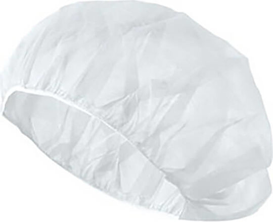 Σκουφακι Προστασιας Μιας Χρησεως 52cm (100τεμ.) - (ασπρο)