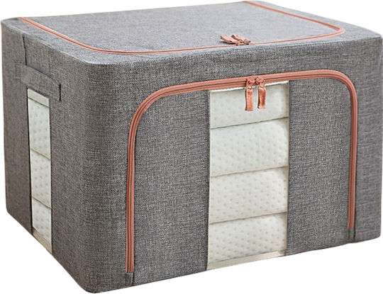 Alista Home Casetă Textilă Depozitare Pentru Pătură/Duvet Tricotate Haine Gri 60x42x40cm
