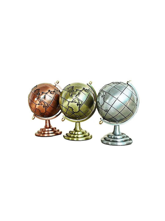 Διακοσμητικό Υδρόγειος Σφαίρα Globe Decor Χρυσό