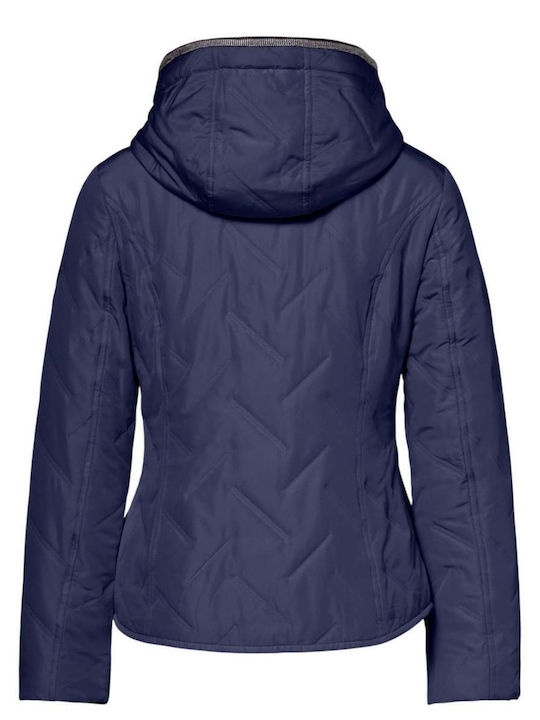 Дамско Яке за Пролет/Есен Синьо