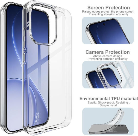 Imak Ux-10 Series Silicone Transparent Back Cover (Oppo Reno15 Pro 5g)