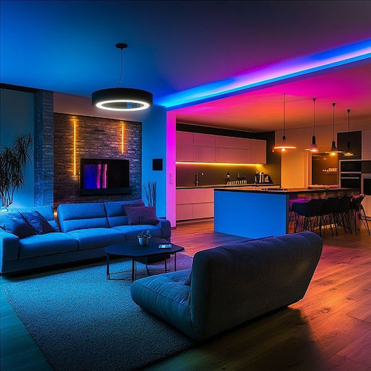 V-TAC LED Strip 5V RGB Light 5m Neon Flex