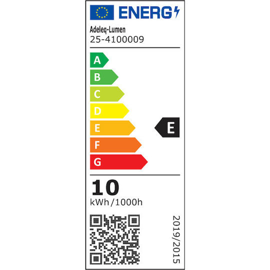 Adeleq LED Γραμμικό Φωτιστικό Οροφής 10W Θερμό Λευκό με Ρυθμιζόμενη Ένταση 5.4εκ.