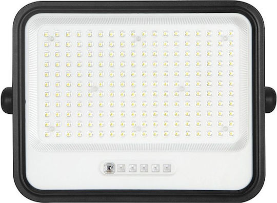 V-TAC Waterproof Solar LED Flood Light 400W Warm White 2000K with Remote Control IP65