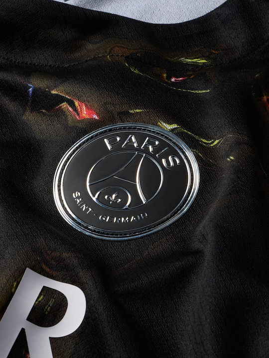 Kids Top Dri-Fit Short-Sleeved Black Psg