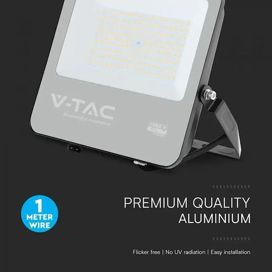 V-TAC Στεγανός Προβολέας LED 100W Φυσικό Λευκό 4000K IP65