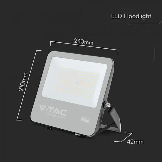 V-TAC Στεγανός Προβολέας LED 100W Φυσικό Λευκό 4000K IP65