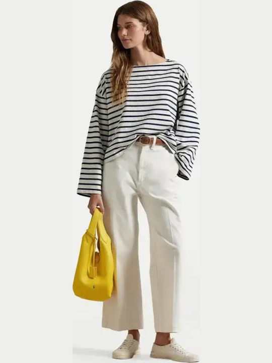 Γυναικεία Μπλούζα Ριγέ White/navy