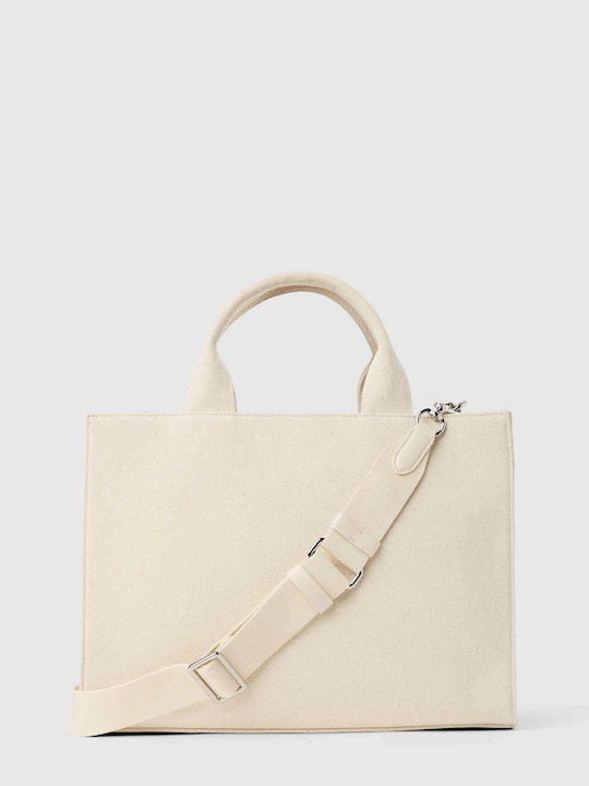 Square Women's Tote Bag Natural