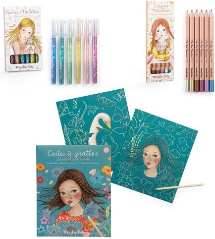 Djeco Meșteșug Pentru Copii Joc Creativ Scratch Pentru Copii De 3+ Ani
