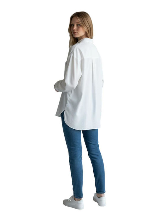 Long Sleeve Women's Shirt White
