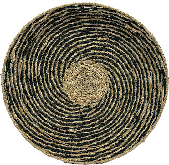Liberta Διακοσμητικό Πιάτο από Ψάθινο Υλικό 51x6x6cm Liberta Διακοσμητικό Πιάτο από Ψάθινο Υλικό 51x6x6cm