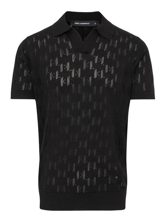 Polo T-shirt Μαυρο