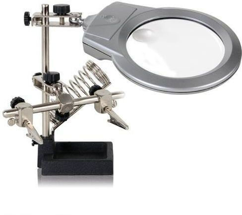 Ansin Tabletop Magnifying Lens with Light