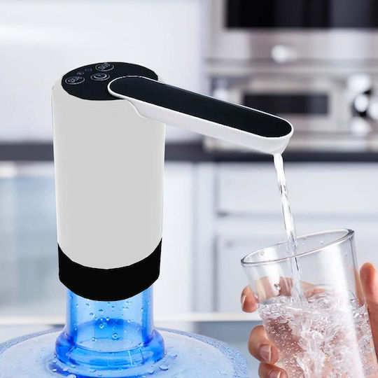Battery Kitchen Water Pump Plastic Silver