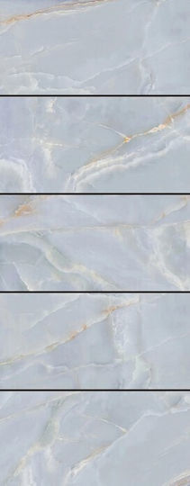 Ivt 0200-60120-017 Fliese Für Innenbereich Boden Porzellan Glänzend 120x60cm Blau