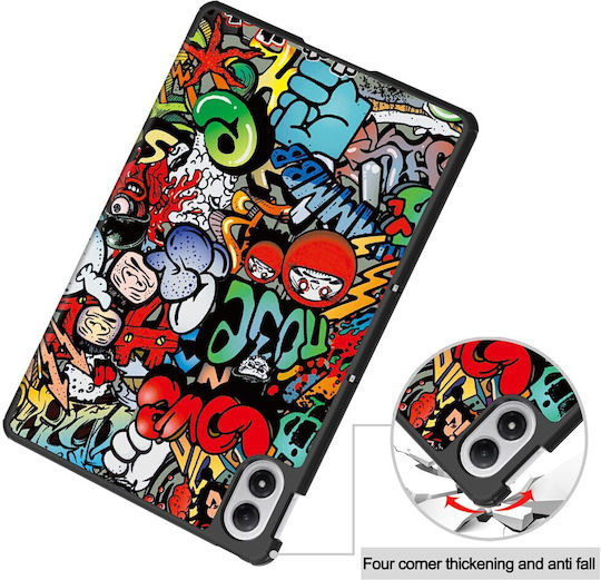 Smartcase Flip Cover Xiaomi Redmi Pad 2 Pro 12.1 Inch Graffiti