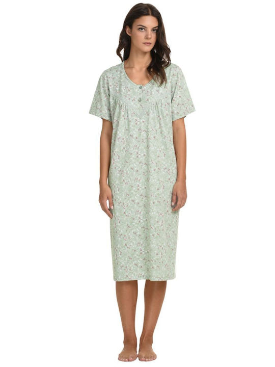 Primavera Summer Women's Nightgown Mint
