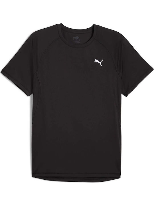 Run Velocity Athletic T-shirt Black