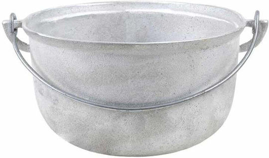 Aluminum Food Cauldron 2.5l Capacity Round Bottom Ext 8057