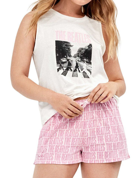 Gisela Summer Women's Pyjama Set White