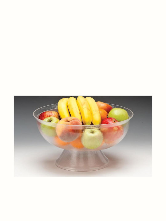 Raki Bol Rotund Pentru Fructe Din Plastic Transparent 35x35x21 cm Raki Bol Rotund Pentru Fructe Din Plastic Transparent 35x35x21 cm