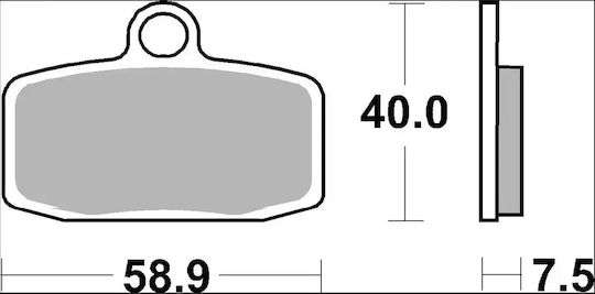 Brembo Metallic Brake Pads 07gr20sx 1 Set 1 Caliper