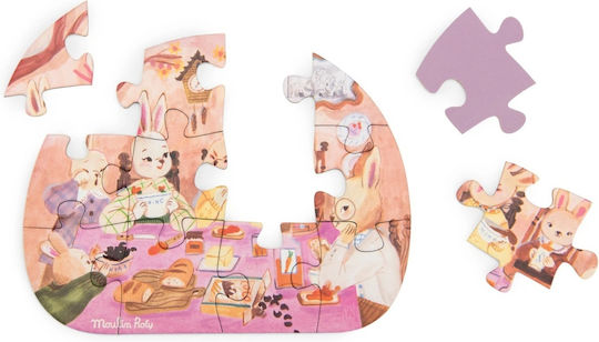 Παιδικό Puzzle για 3+ Ετών 12pcs Moulin Roty