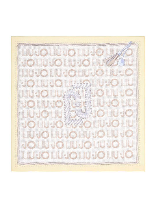 Liu Jo Γυναικείο Φουλάρι Μπεζ