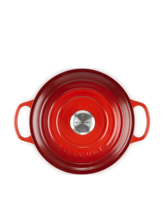 Le Creuset Tief Topf aus Gusseisen 4,2l /