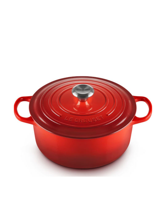 Le Creuset Gusseisen Tiefer Topf