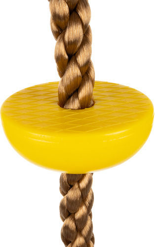 Люлка Диск Висяща Метална 30x210см Червена