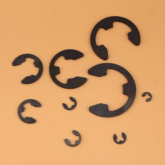 Set of Safety Rings Case 300 Pieces E-clip Assortment