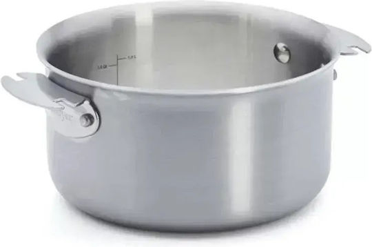 De Buyer Oală Adâncă Din Oțel Inoxidabil 1.3lt 16cm