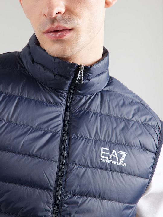 Sleeveless Jacket Navy