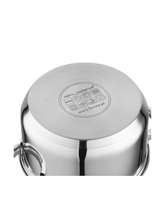 Florina Βαθιά Ανοξείδωτη Κατσαρόλα 3.6lt